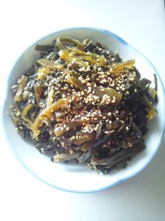 高菜の古漬け 炒め煮-レシピのメイン写真