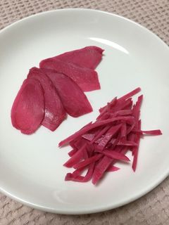 新生姜で紅しょうが-レシピのメイン写真
