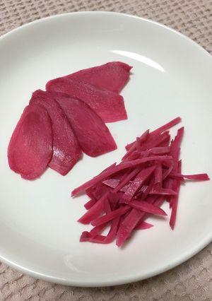 新生姜で紅しょうが-レシピのメイン写真