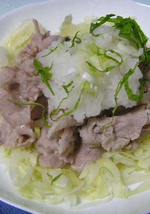 野菜もりもり♪さっぱり豚しゃぶ-レシピのメイン写真