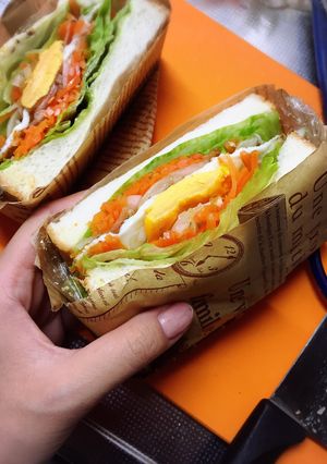 私流わんぱくサンド☆-レシピのメイン写真