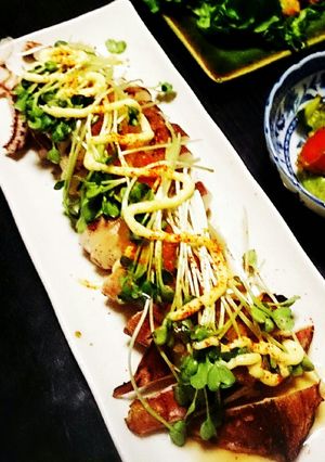 簡単一品♪大根おろしのイカのまるごと焼き-レシピのメイン写真
