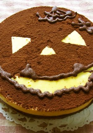 まっ黒おばけの❤かぼちゃショコラケーキ-レシピのメイン写真