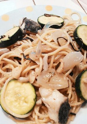 ☆余り物☆タラのスパゲティー-レシピのメイン写真