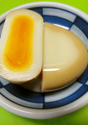 ＊味付けぺたんこゆで卵＊-レシピのメイン写真
