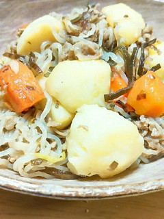 フライパンで簡単♪塩昆布の肉じゃが-レシピのメイン写真