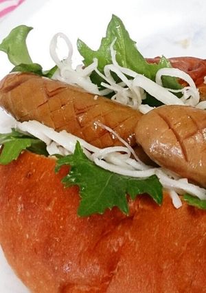 簡単！簡単！さいて簡単☆ホットドッグ♪♪-レシピのメイン写真