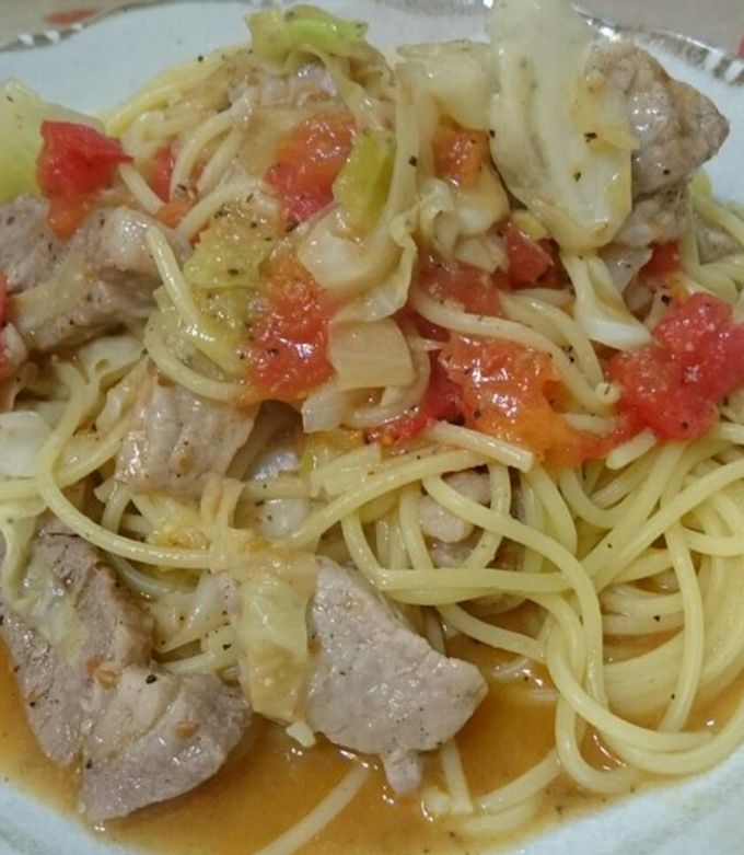 塩ダレ*スパゲッティー-レシピのメイン写真