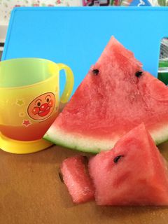 水切りネットで、簡単スイカジュース-レシピのメイン写真
