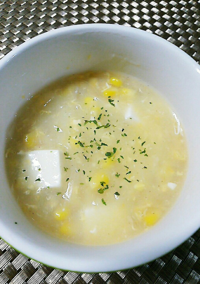 新玉ねぎで☆とろ～りフワフワ玉子スープ★-レシピのメイン写真