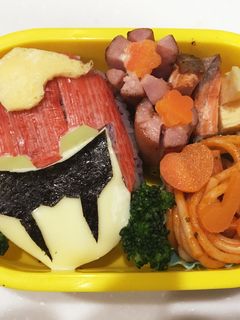 キャラ弁 ジュウオウゴリラ-レシピのメイン写真