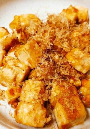 豆腐のバター風味きんぴら-レシピのメイン写真