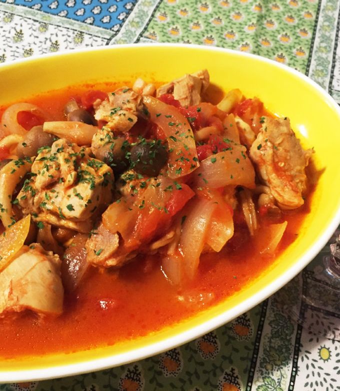 簡単！炊飯器調理！鶏肉のトマト煮-レシピのメイン写真