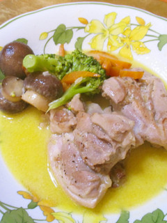 鶏肉の白ワイン煮-レシピのメイン写真