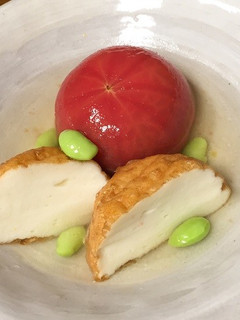 魚河岸あげとまるごとトマトの冷やし鉢-レシピのメイン写真
