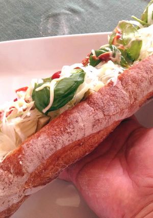フランスパン de サンドイッチ-レシピのメイン写真