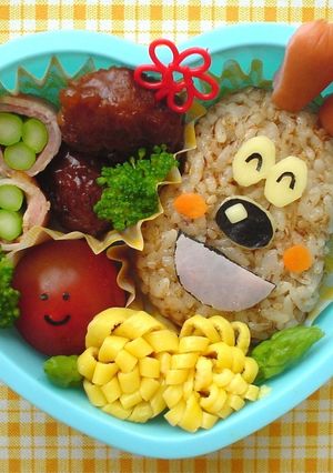 キャラ弁。名犬チーズ-レシピのメイン写真