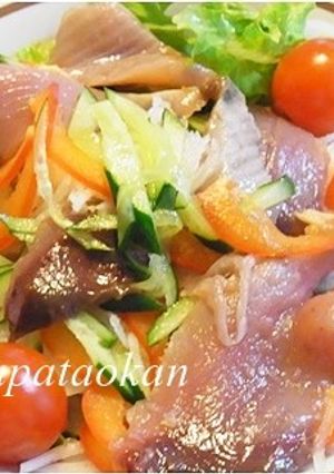 野菜たっぷり♪カツオのサラダ-レシピのメイン写真