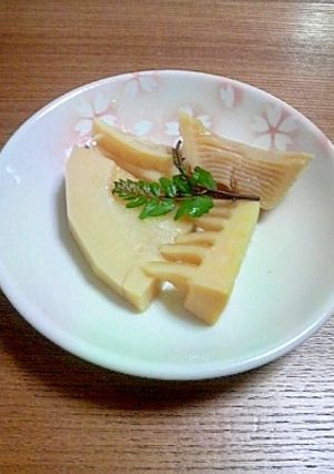 うどんスープで筍の煮物-レシピのメイン写真