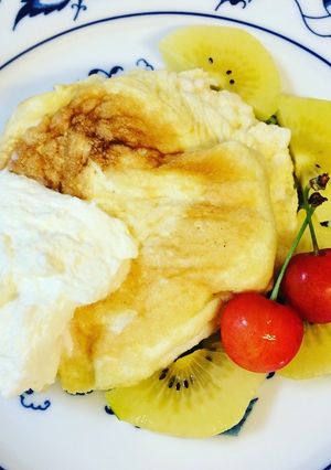 グルテンフリーでふわふわパンケーキ-レシピのメイン写真