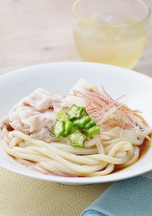 おろしぽん酢冷しゃぶうどん-レシピのメイン写真