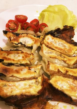 バジルチーズ餃子-レシピのメイン写真