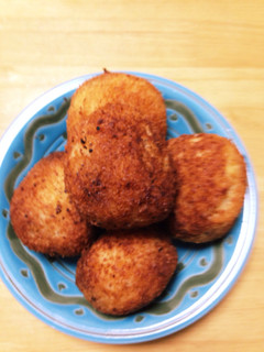 簡単に♪残ったカレーでライスコロッケ-レシピのメイン写真