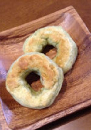 宇治抹茶入りの焼きドーナツ-レシピのメイン写真