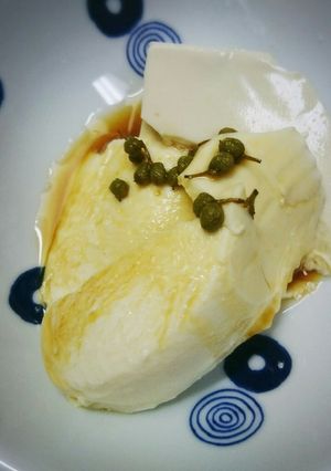 冷奴の山椒醤油がけ-レシピのメイン写真