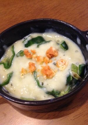 ピーマン嫌いも食べられる！抹茶グラタン-レシピのメイン写真