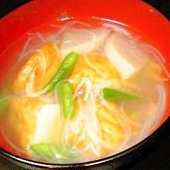 A picture of 魚河岸あげの中華風スープ.