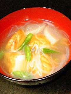 魚河岸あげの中華風スープ-レシピのメイン写真