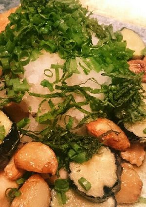 鶏胸肉となすのスタミナみぞれ-レシピのメイン写真