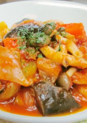 夏野菜たっぷりのトマト煮-レシピのメイン写真