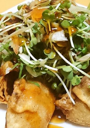 揚げぎょうざのだしポン香味のせ-レシピのメイン写真