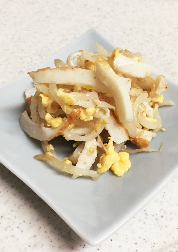 ☆簡単！安い！もやしとちくわの酢の物☆-レシピのメイン写真