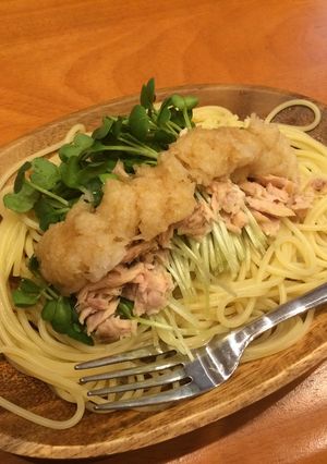 夏バテ中も！さっぱりパスタ-レシピのメイン写真