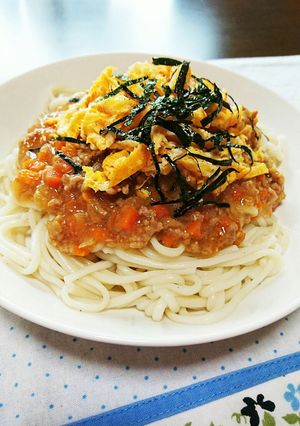 子どもも食べれる☆肉味噌うどん-レシピのメイン写真