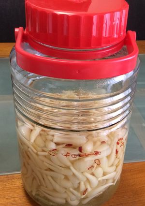 超お手軽らっきょう甘酢漬け。-レシピのメイン写真