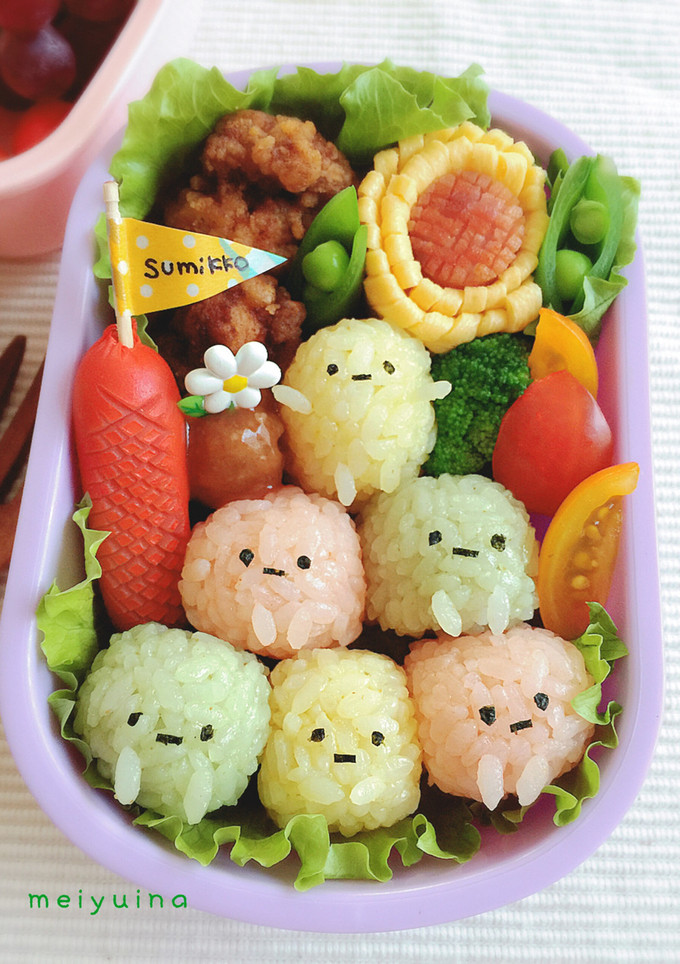すみっコぐらしのキャラ弁 たぴおか-レシピのメイン写真