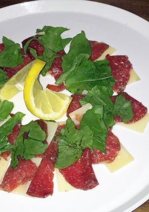 馬肉のカルパッチョ-レシピのメイン写真