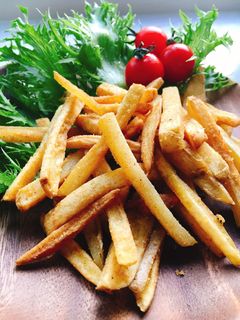 常温揚げ簡単さっくりカレーフライドポテト-レシピのメイン写真