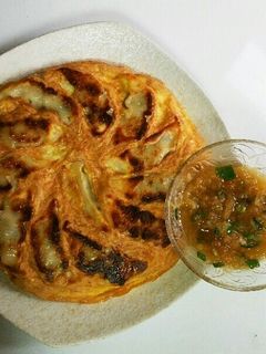 餃子チーズ和風オムレツ☆☆☆-レシピのメイン写真