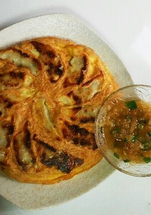 餃子チーズ和風オムレツ☆☆☆-レシピのメイン写真