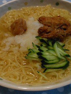 梅おろしラーメン-レシピのメイン写真