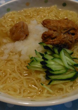 梅おろしラーメン-レシピのメイン写真
