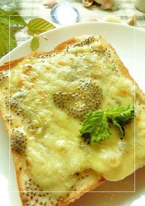 チアシード×ジャムのチーズトースト-レシピのメイン写真
