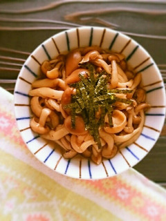しめじのめんつゆ煮-レシピのメイン写真