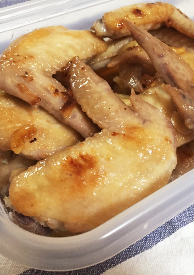 簡単！焼き手羽先のらっきょう酢和え-レシピのメイン写真