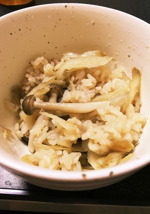 生姜香るきのこご飯-レシピのメイン写真